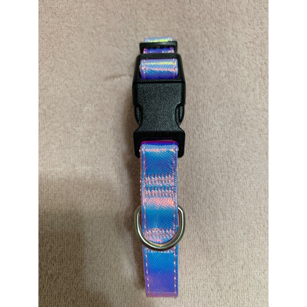 Coco Lane Couture Iridescent Pet Collar Size Small 💖💜
